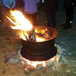 Camp fire