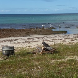 Point Souttar campsite