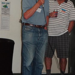 Jim providing a bit of entertainment.