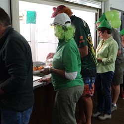 Queue on dinner night