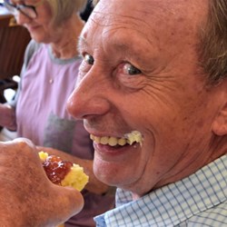 I love my cream, jam and a bit of scone