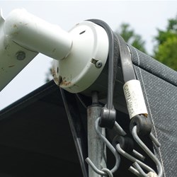 D 6 - Show & Tell Time - various ways utilised to secure electric awning