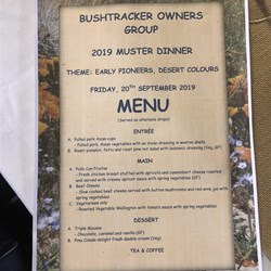 Catered Dinner evening 