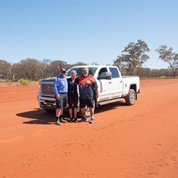 Muzza & Local Aboriginal Elder Phil