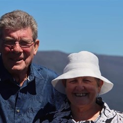 Wayne Lyndon and Helen Stone