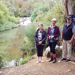 Montana Falls - Helen Stone, Julie Edinborough, Paul & Julie Gardiner