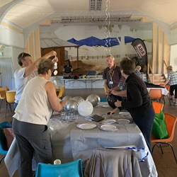 Table decorating!!