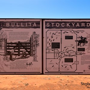 Bullita Outstation Information at the old stockyards
