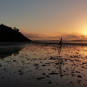 Sunrise at Lake Ballard, WA