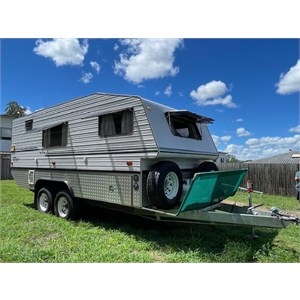 2003 6.4m Bushtracker Off-road Caravan. NEW Customer Layout 