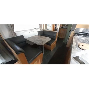 Cafe leather seating, Tassie Oak and Kitchen