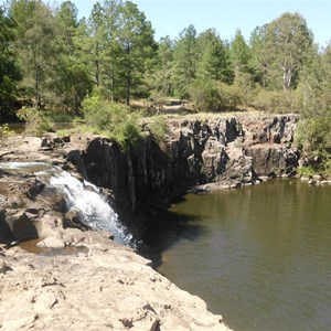 Tooloom Falls from camp area