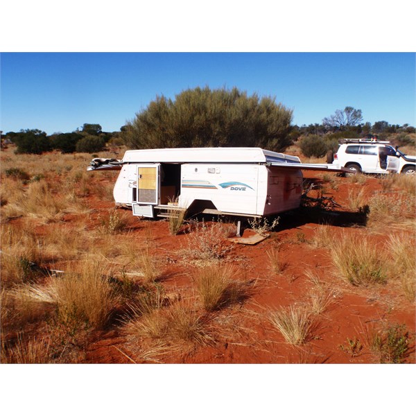 Caravan wreck