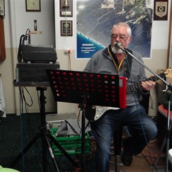 A very important part of our entertainment Terry did a fantastic job.