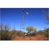 Windmill and bore at Hunt Oil Camp