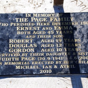 The new Headstone that was erected by family members in 2010