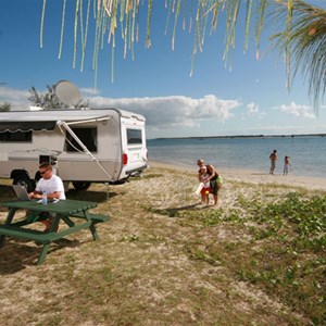 Waterfront sites Broadwater Tourist Park, Gold Coast