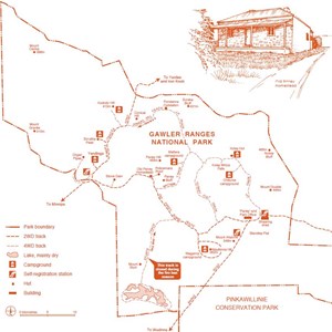 Gawler Ganges National Park Map