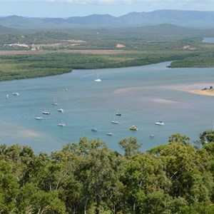 The Endeavour River from Grassy Hill