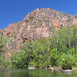 Cliffs along the cruise