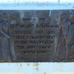 Daisy Bates Memorial Plaque