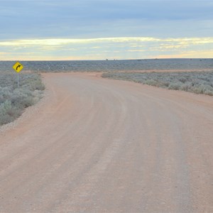 Looking West from the Road Junction