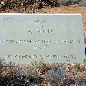 Radioactive Warning Sign 