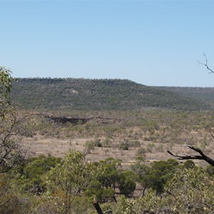 View over the savannah