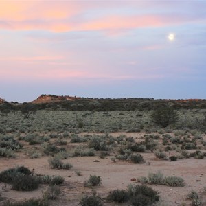 Moon over Desert's Gate