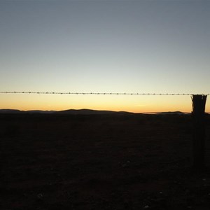 Sunset over Willow Plains