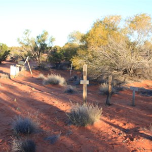 Beadell 300 Mile Peg site