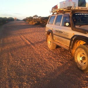 Start/End of Old Eyre Hwy Trek