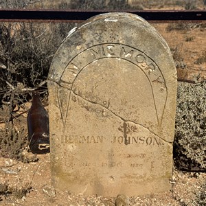 Herman Johnson's Grave (1889)