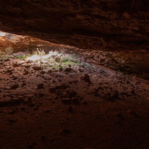 Another view under the main hole