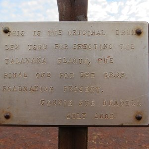 2003 plaque