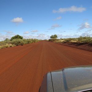 Talawana Track at Beadell Marker