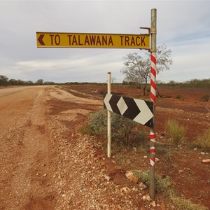 Left turn off Jigalong Rd