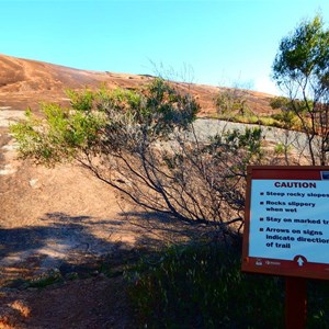 At the base of Mount Wudinna