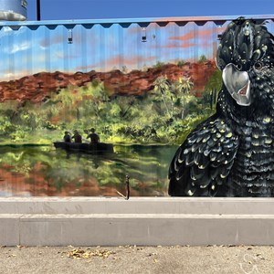 Mural at Mount Isa