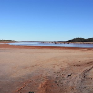 Causeway over Lake Dundas