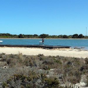 Lake Thetis has a first class boardwalk over its sensitive environment.