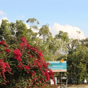 Caravan Park entrance