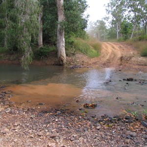 Small rocks, no mud is an easy crossing