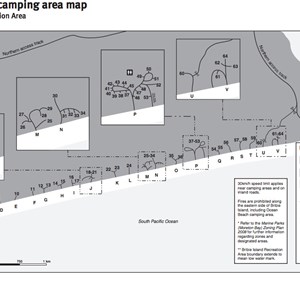 Ocean Beach camping area (Qld)