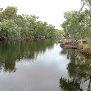 waterhole on Thornborough Creek
