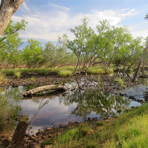 Downstream gravel beds