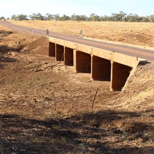 A dry Diamintina channel