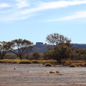 The distinctive hill that gives the rest area its name