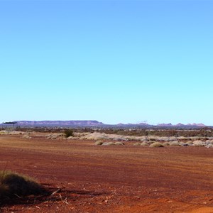 Alternative parking area with picnic shelter