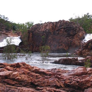 Upper Falls from top of Middle